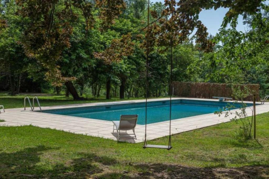 Domaine La Tuilerie Panzió Guîtres Kültér fotó