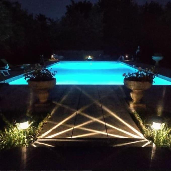Domaine La Tuilerie Panzió Guîtres Kültér fotó